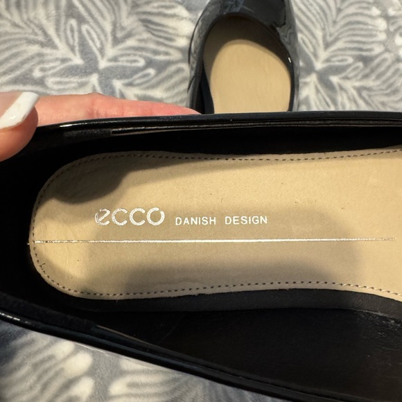 Ecco Black Danish Design Patent mint shape size 9 - Picture 8 of 12